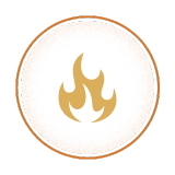 yellow flame