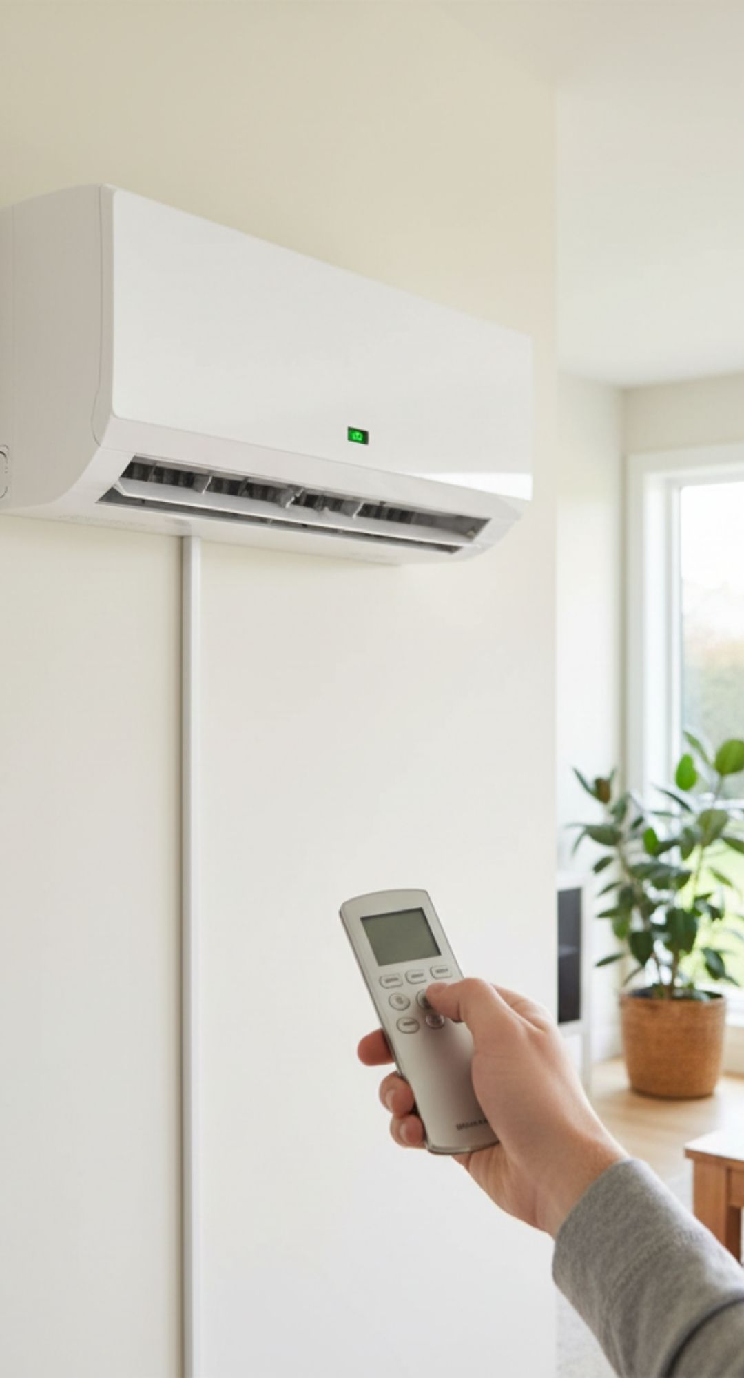 minisplit heating system for a home