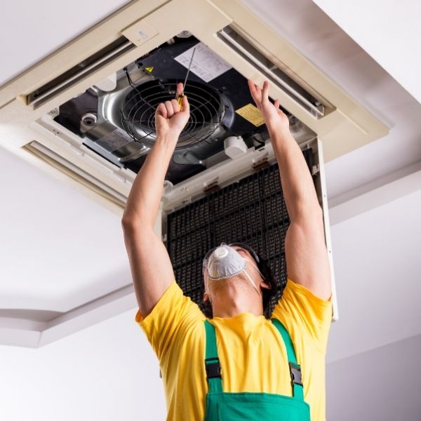 HVAC repair.