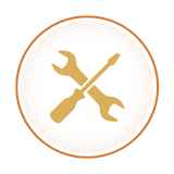 wrench and screwdriver icon